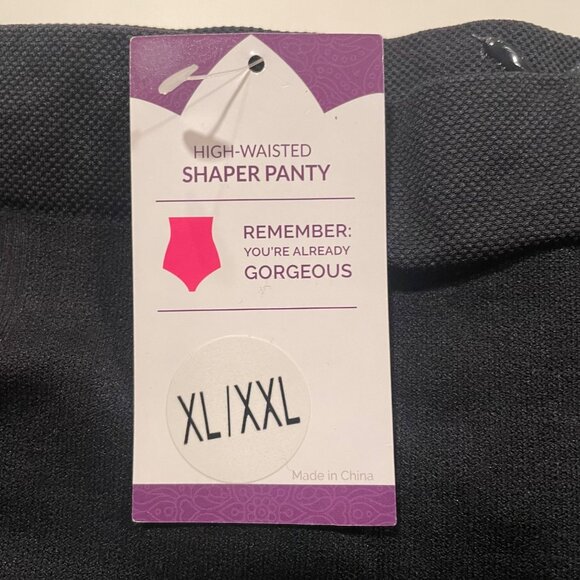 Shapermint Black High-Waisted Panties(2) - Picture 7 of 7